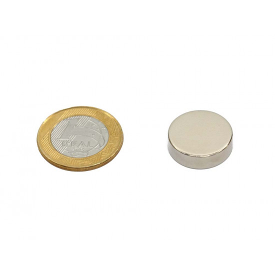 Ímã de neodímio 20x6 mm - N42